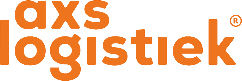 Logo van AXS Logistiek, huurder bij Sablones
