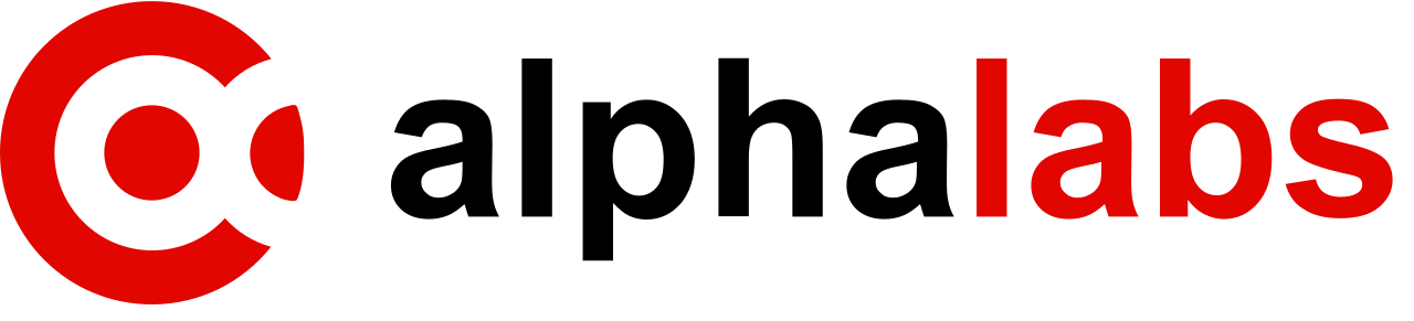 Logo van Alphalabs, huurder bij Sablones